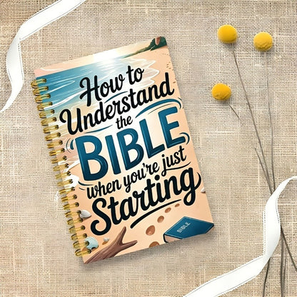 52-Week Bible Study Planner Notebook – Guided Scripture Reading, Prayer & Reflection Journal