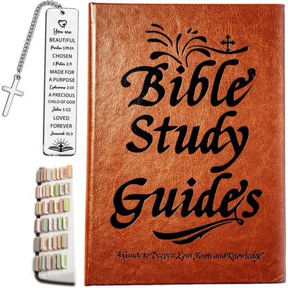 Women’s Yearlong Bible Study Journal – 66-Page Devotional Guide with Prayer Prompts & Bible Tabs