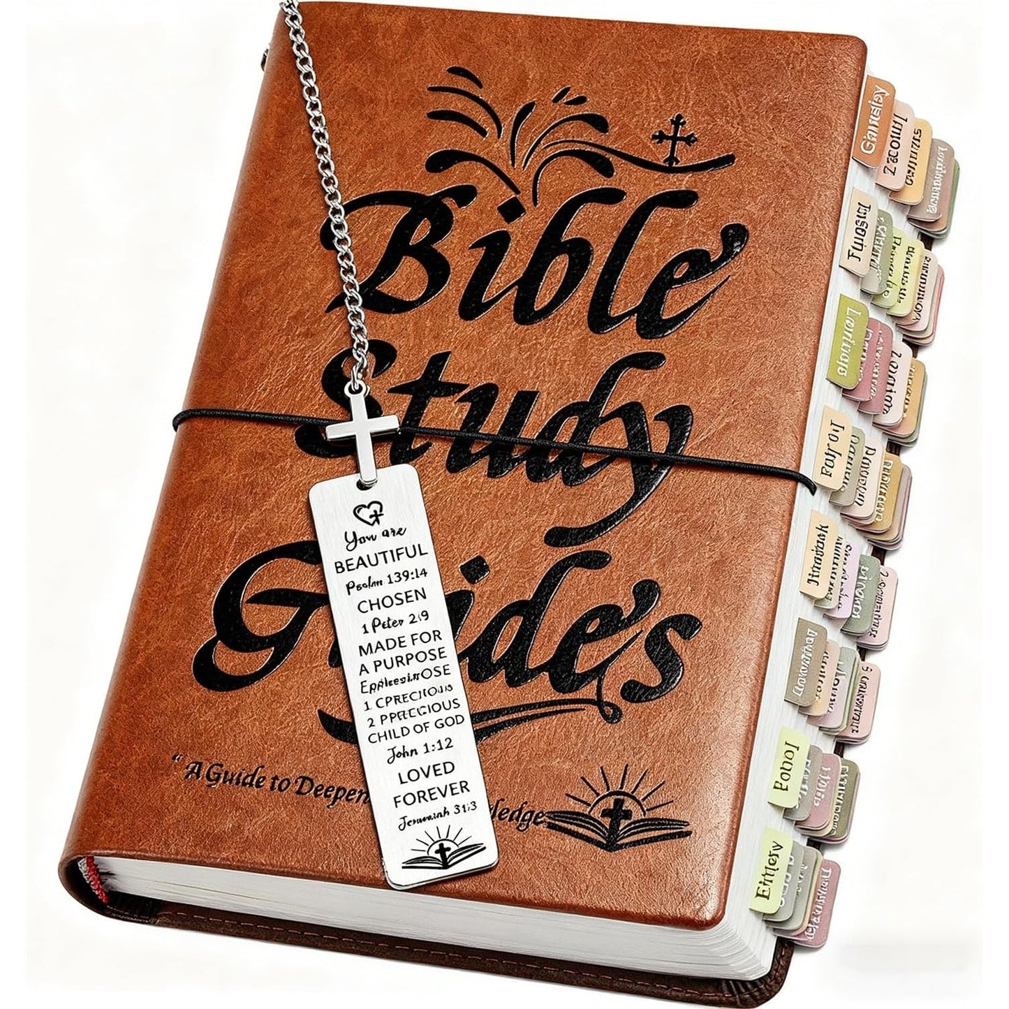 Women’s Yearlong Bible Study Journal – 66-Page Devotional Guide with Prayer Prompts & Bible Tabs
