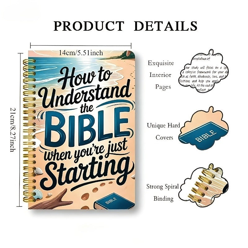52-Week Bible Study Planner Notebook – Guided Scripture Reading, Prayer & Reflection Journal