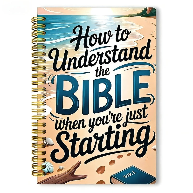 52-Week Bible Study Planner Notebook – Guided Scripture Reading, Prayer & Reflection Journal