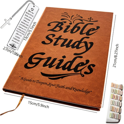 Women’s Yearlong Bible Study Journal – 66-Page Devotional Guide with Prayer Prompts & Bible Tabs