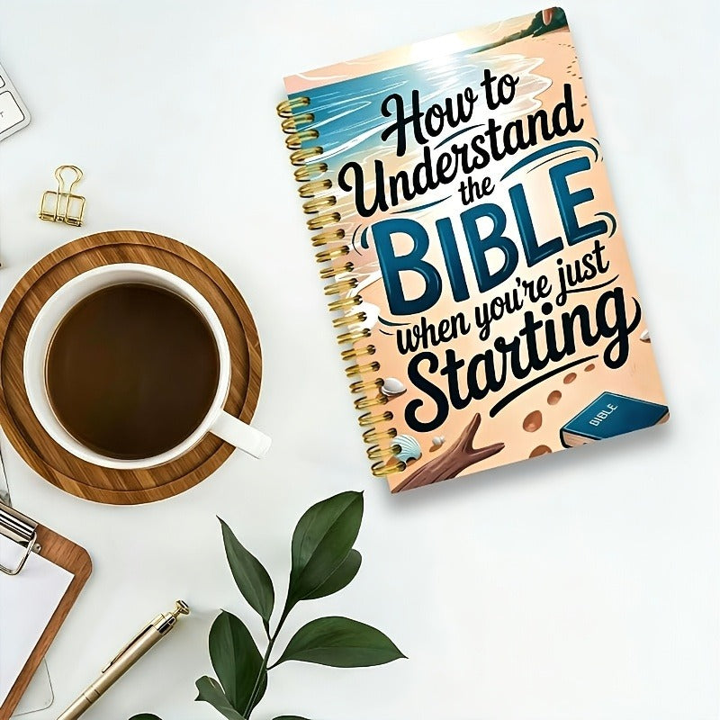 52-Week Bible Study Planner Notebook – Guided Scripture Reading, Prayer & Reflection Journal