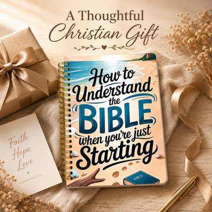 52-Week Bible Study Planner Notebook – Guided Scripture Reading, Prayer & Reflection Journal